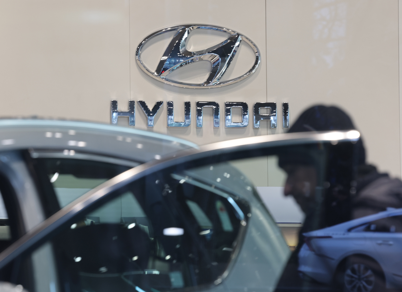 Hyundai Motor showroom in Seoul (Yonhap)