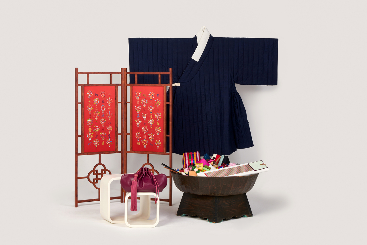 Items from the exhibition’s clothing section (Korea Heritage Service)