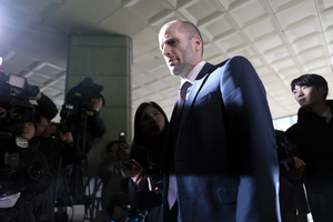 Coupang CEO Harold Rogers appeared before police Friday as a suspect in an investigation into whether the e-commerce company obstructed a government probe throu