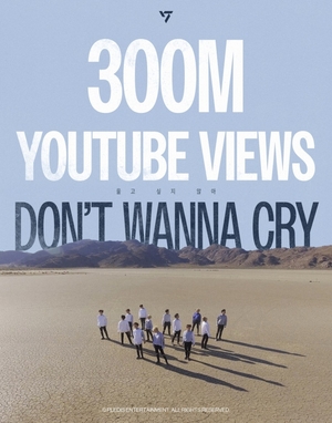 Seventeen logs 300m views on YouTube for 1st time