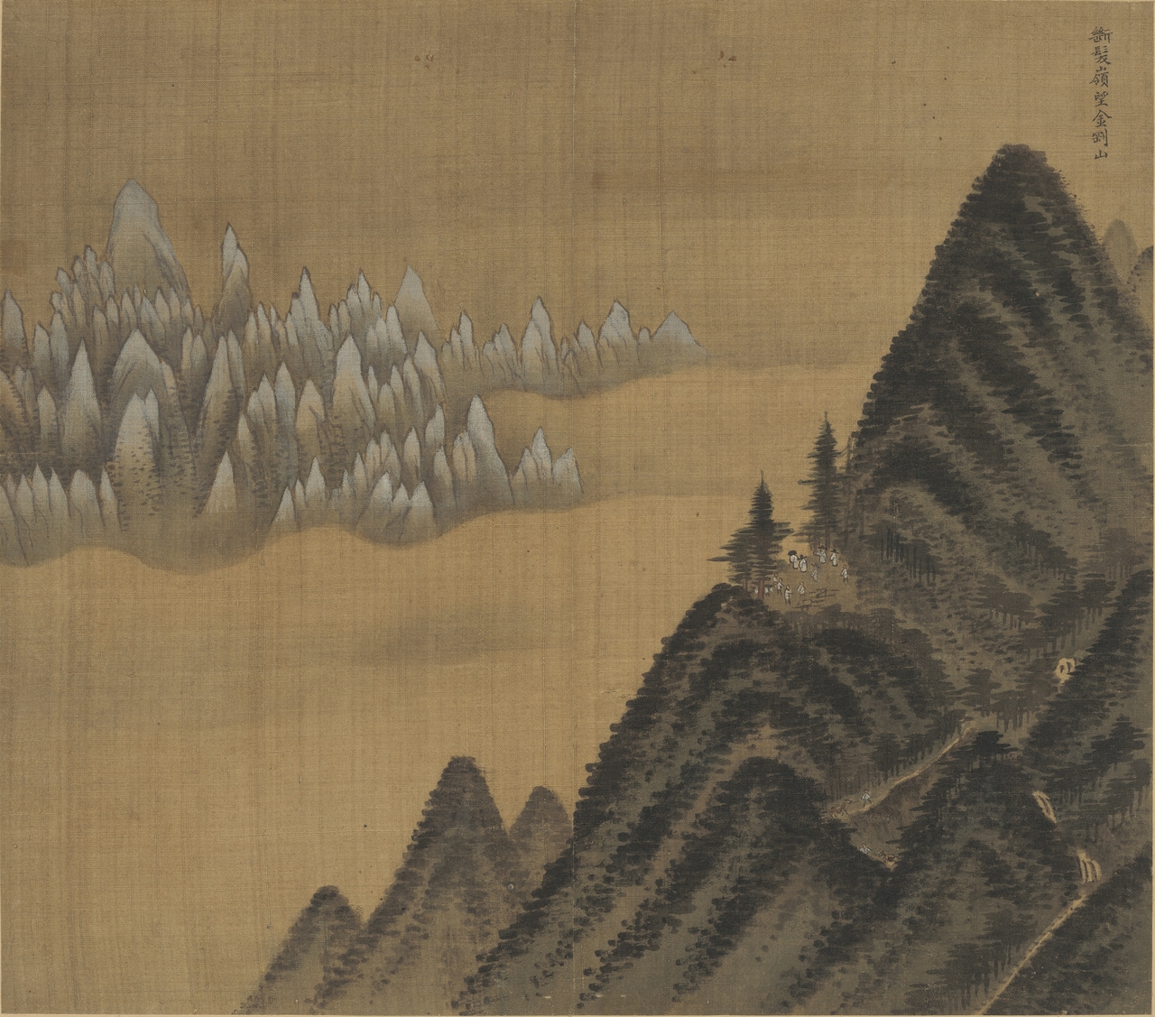 "Album of Geumgangsan Mountain" by Jeong Seon