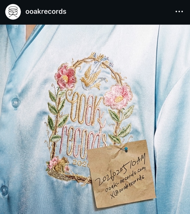 Ooak Records teases upcoming project announcement. (Ooak Records' Instagram)