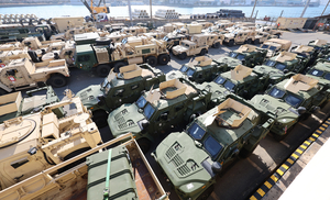 New rotational US Stryker unit in S. Korea - The Korea Herald