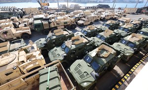 New rotational US Stryker unit in S. Korea