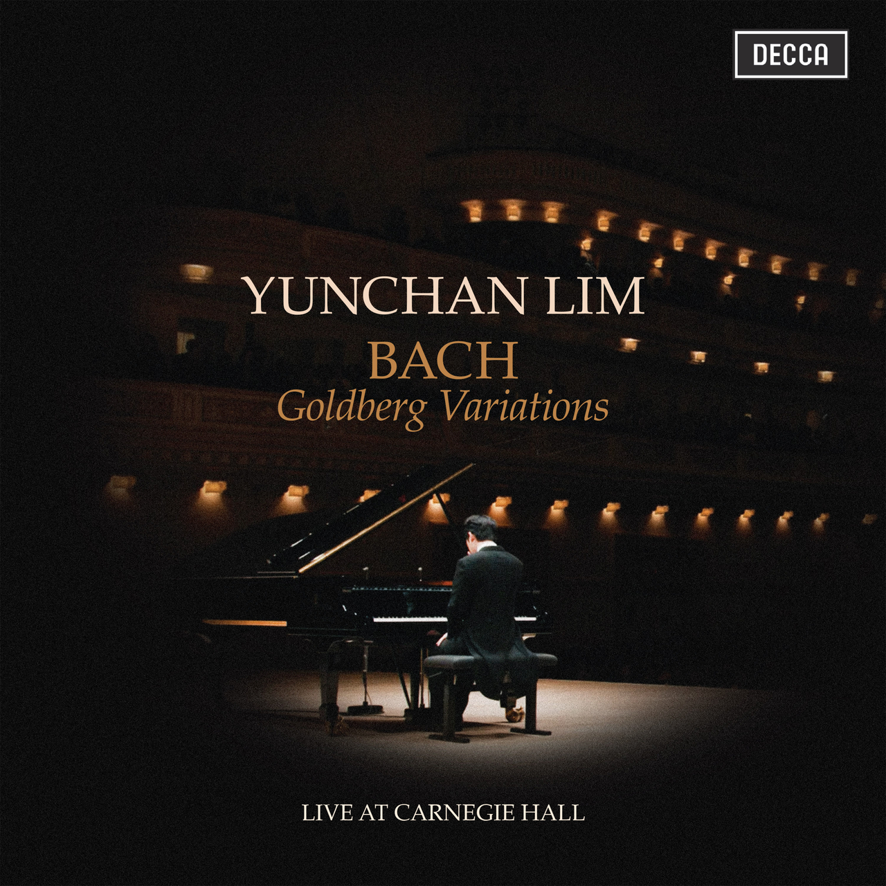 Cover of Lim Yunchan's "Bach: Goldberg Variations Live at Carnegie Hall"