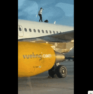 「旅客機で踊りながら走る」…20代の目まぐるしい騒ぎでスペインの空港が警戒