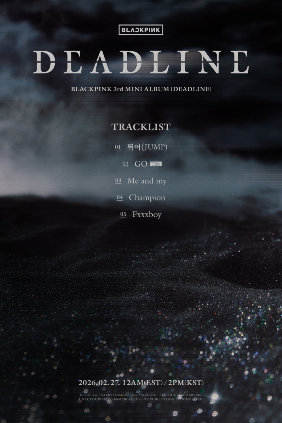 Full tracklist of Blackpink's third EP 