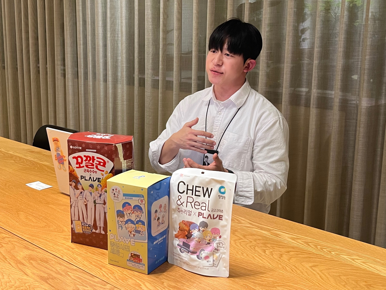 조성수 GS리테일 트렌드상품차별화팀 매니저가 지난 26일 서울 강남구 GS타워에서 헤럴드경제와 인터뷰를 진행 중이다. [GS25 제공]