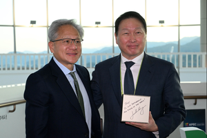 SK, Nvidia chiefs talk AI chips over ‘chimaek’ in Silicon Valley