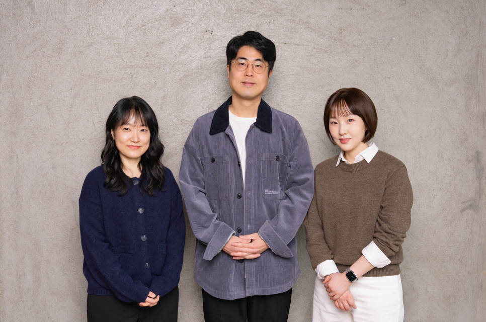 박수지(왼쪽부터), 김재원, 김정현PD. [넷플릭스 제공