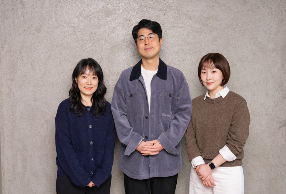 박수지(왼쪽부터), 김재원, 김정현PD. [넷플릭스 제공]