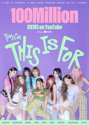 Twice tops 100m views with ‘This Is For’ music video