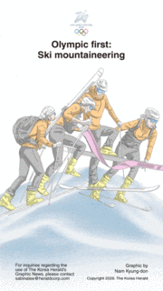 [Graphic News] Olympic first: Ski mountaineering