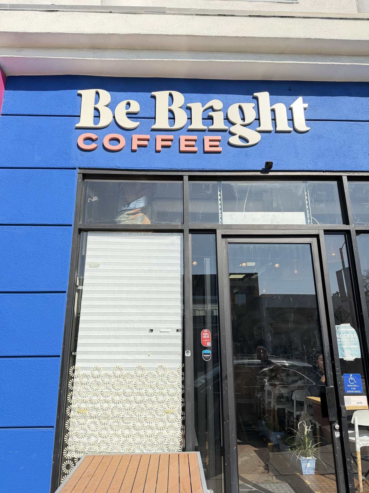 Be Bright Coffee in Fairfax (Hong Yoo/The Korea Herald)