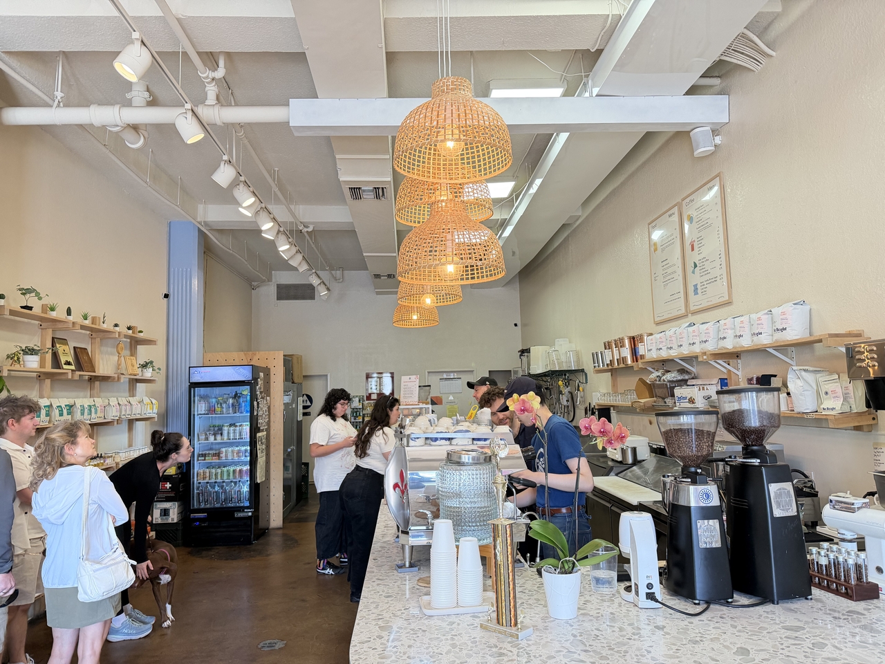 Be Bright Coffee in Fairfax (Hong Yoo/The Korea Herald)