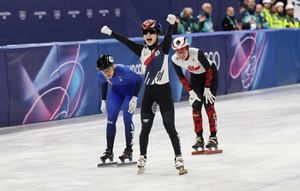S. Korea reclaims short track glory with thrilling relay gold