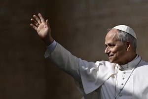 Pope laments 'ashes of international law'