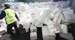 After holiday, mountains of packaging waste