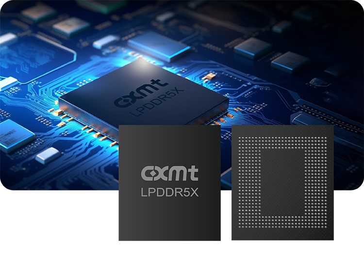China’s top DRAM manufacturer CXMT's LPDDR5 DRAM (CXMT's website)