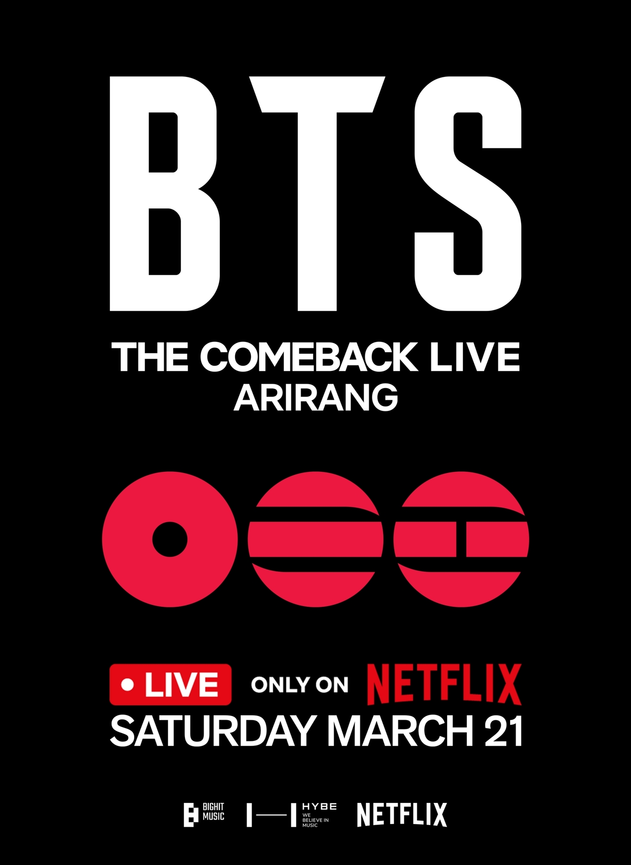 Promotional poster for BTS’ comeback show at Gwanghwamun Square in Seoul (Big Hit Music)