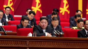북한, 노동당 9차 대회서 김정은 최고직 '총비서' 재추대