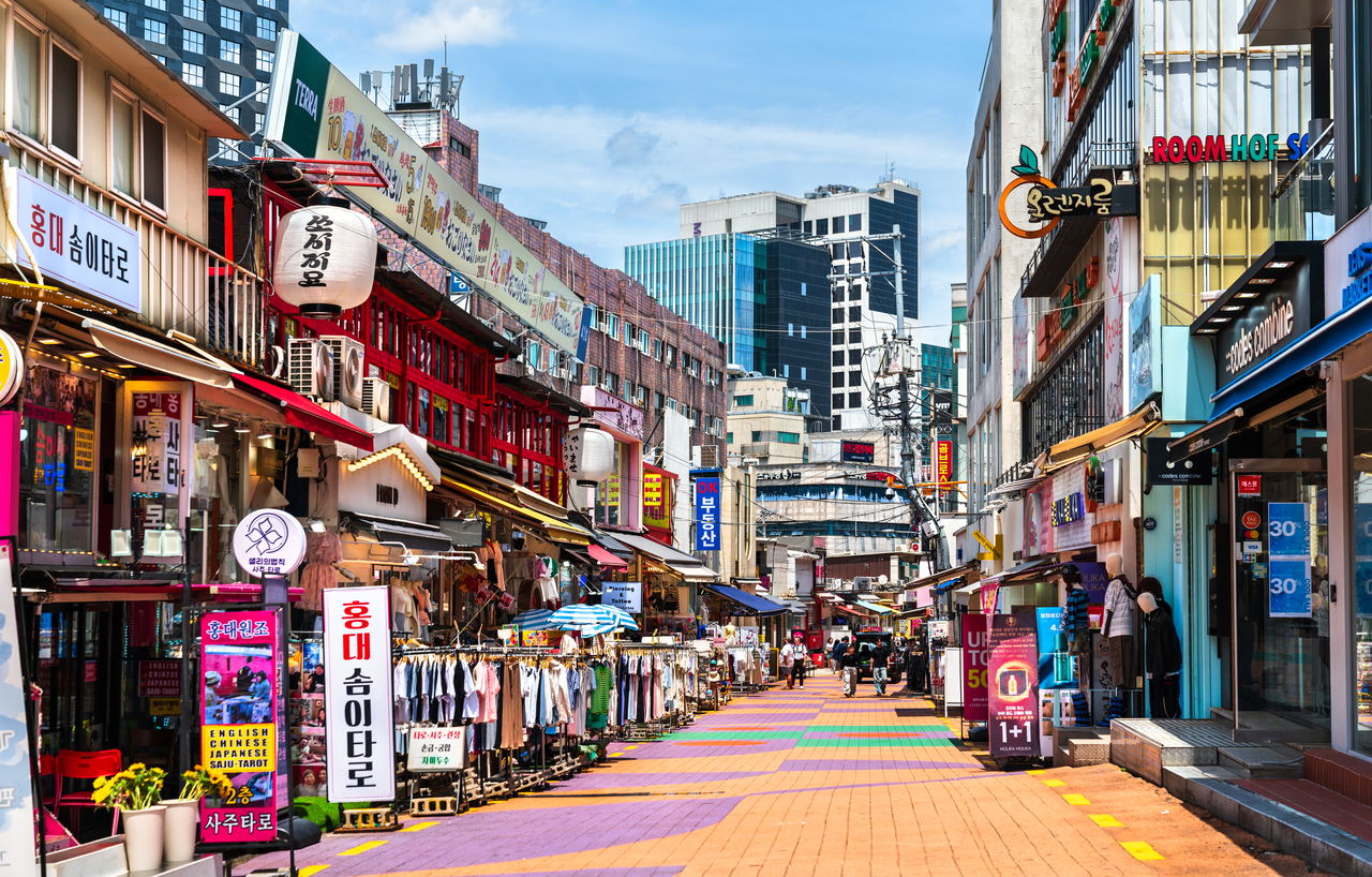 Hongdae street in Seoul (Getty Image)