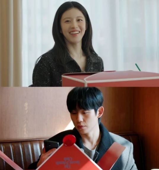 "The Secret Friends Club," featuring Go Youn-jung (top) and Jung Hae-in (MBC)