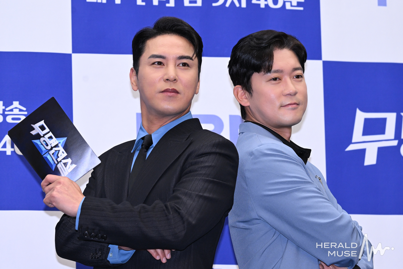 장민호, 김대호/사진=윤병찬 기자