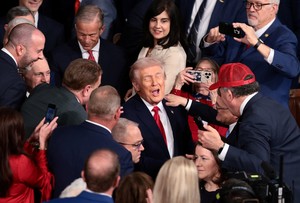 Trump uses longest-ever State of the Union to try to convince voters that US is 'winning so much'
