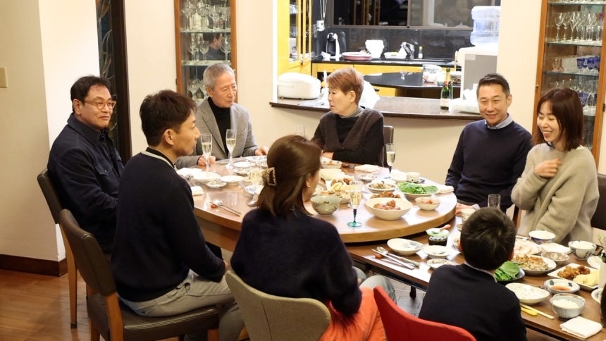 권 회장 가족들