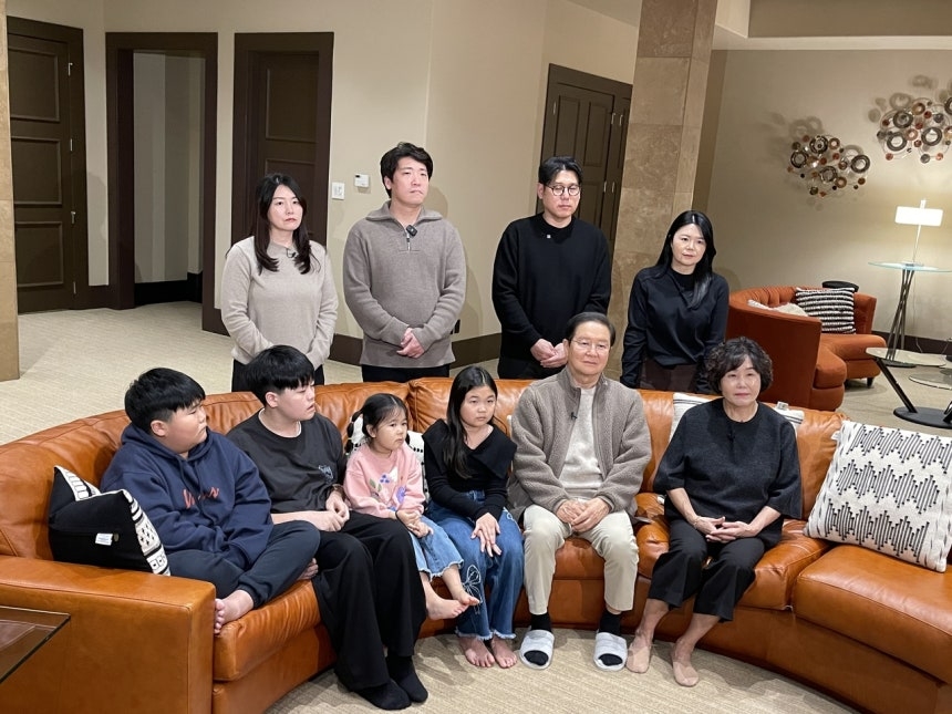 박 회장 가족들