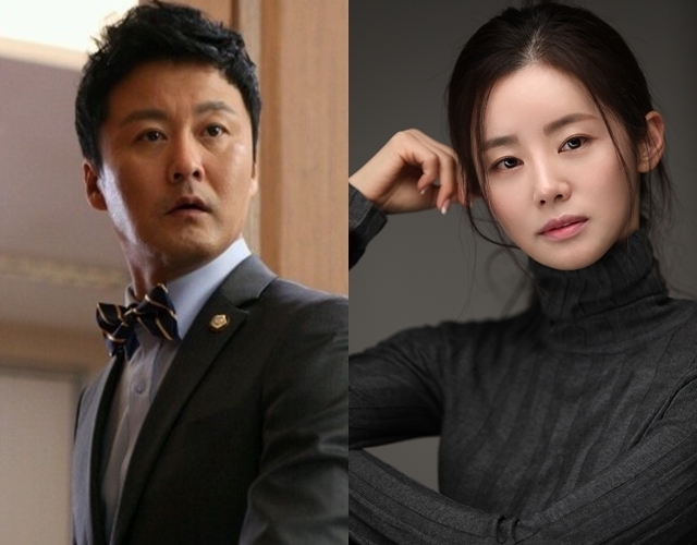 Gong Hyung-jin (left) and Lee Ga-ryeong are cast to appear in upcoming political drama "Martial Law 12.3." (IP Box Media 1/HM Entertainment)