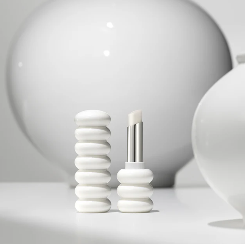 Sulwhasoo’s Glowing Lip Balm packaging draws inspiration from a white porcelain moon jar (Sulwhasoo)