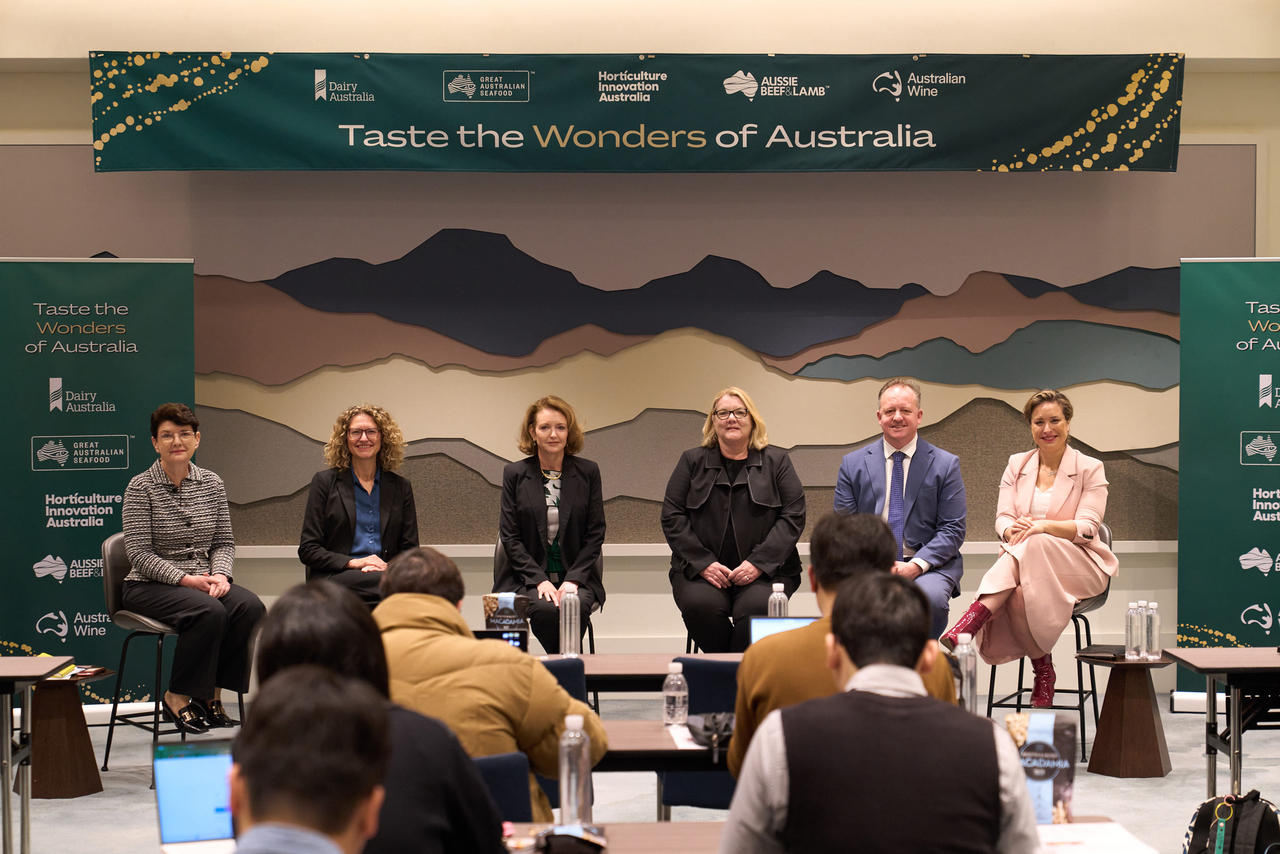 ‘테이스트 더 원더스 오브 오스트레일리아(Taste the Wonders of Australia)’ 미디어 콘퍼런스 모습. [호주 푸드&와인 콜라보레이션 그룹 제공]
