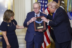 Trump awards the Medal of Honor to 3 US soldiers in a White House ceremony