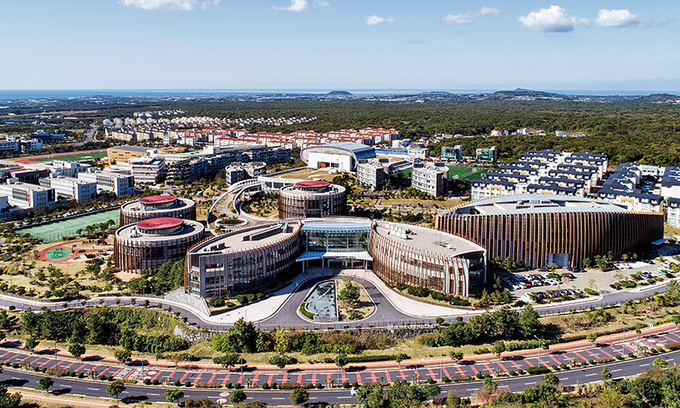 Jeju Global Education City in Seogwipo, Jeju Province (Jeju Special Self-Governing Province Development Corp.)