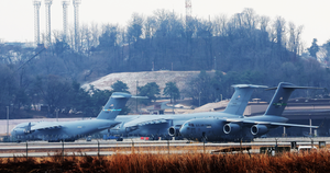 US transport aircraft spotted departing Osan Air Base amid Patriot relocation speculation