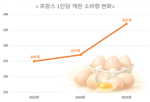 프랑스, 달걀 품귀 현상 이어진다