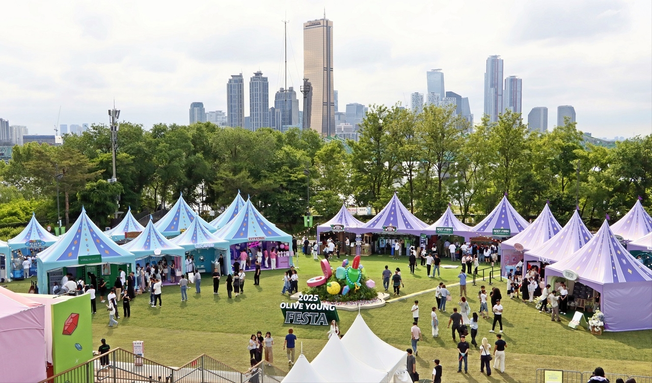 Olive Young Festa 2025 held in Seoul in May (CJ Olive Young)