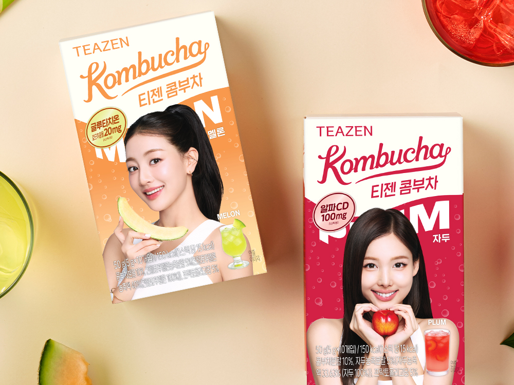 티젠 콤부차 신제품 2종 [티젠 제공]