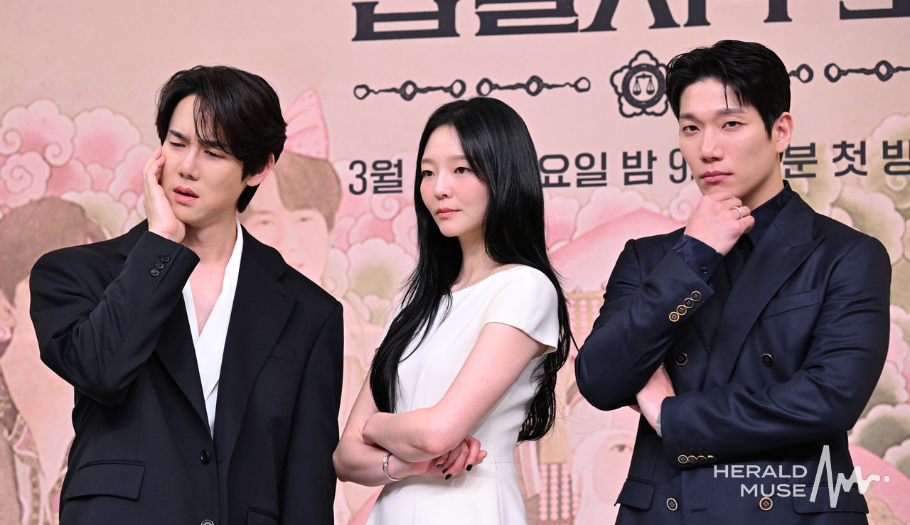 유연석, 이솜, 김경남/사진=윤병찬 기자