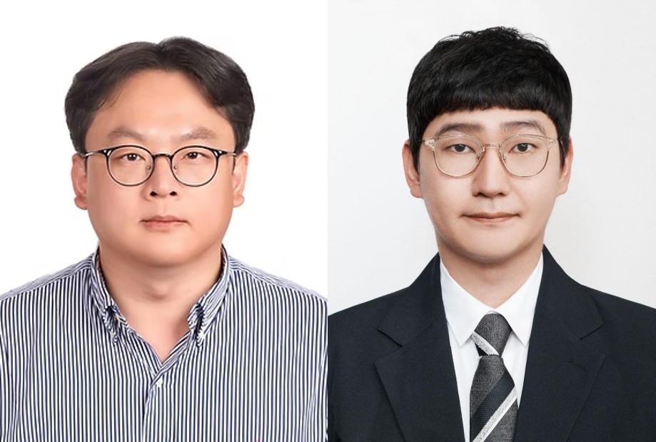 이번 연구를 수행한 류정기(왼쪽) 교수와 오현명 박사.[UNIST 제공]