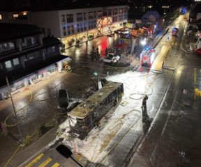 Police say deadly Swiss bus fire could be deliberate
