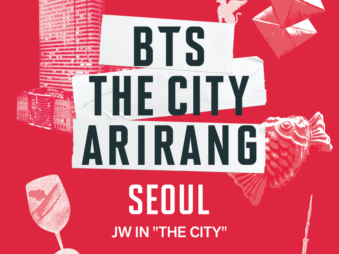 JW 메리어트 호텔 서울, ‘BTS 더 시티 아리랑 서울’ 협업 객실 패키지 및 칵테일 [JW 메리어트 호텔 서울 제공]
