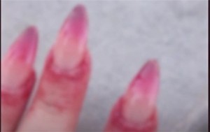 AI-generated image used for fraud, as woman falsely claims manicure injury
