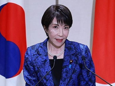 This undated file photo shows Japanese Prime Minister Sanae Takaichi. (Yonhap)
