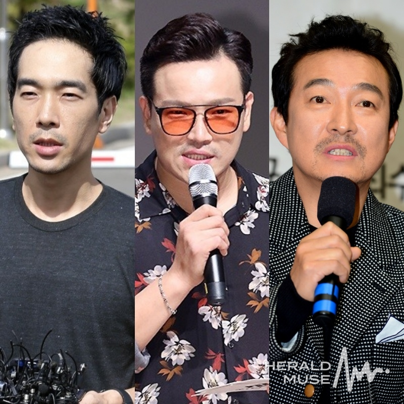 고영욱, MC딩동, 이재룡/사진=헤럴드뮤즈 DB, KBS