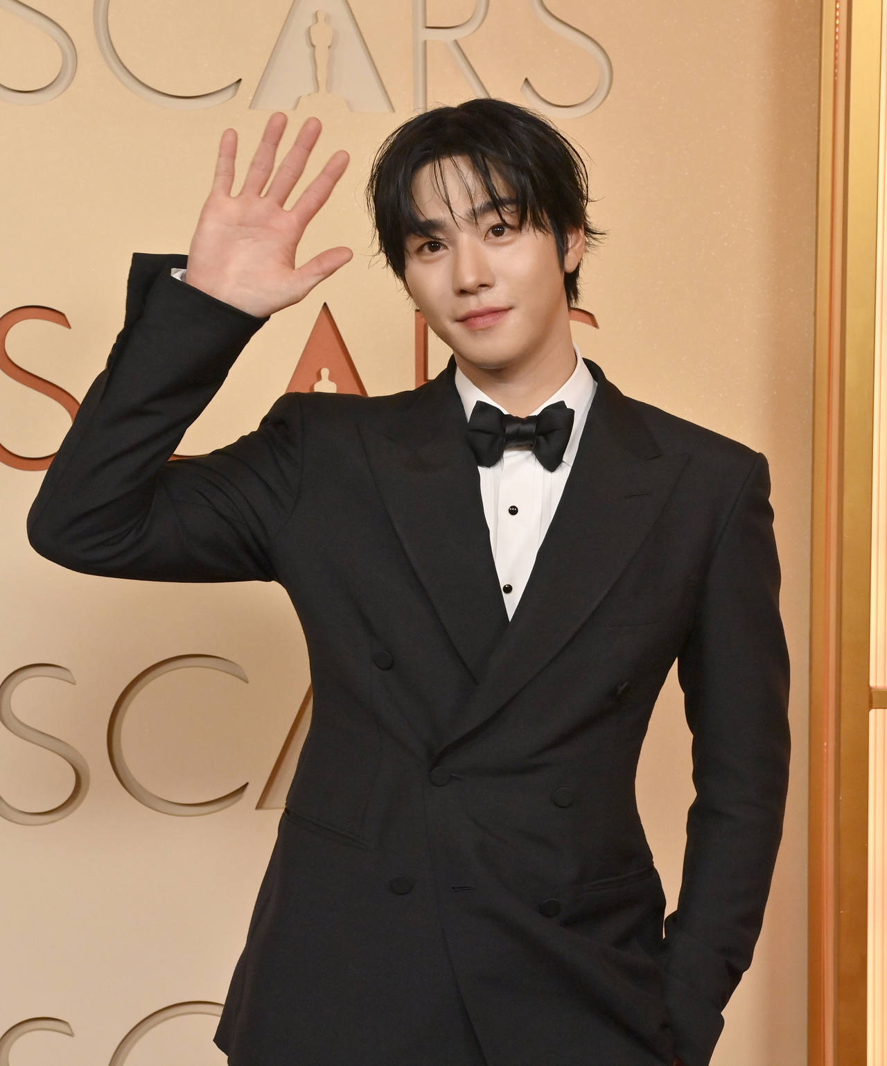 <YONHAP PHOTO-2265> Ahn Hyo-seop arrives on the red carpet for the 98th annual Academy Awards in the Hollywood section of Los Angeles on Sunday, March 15, 2026. Conan O'Brien will host the Oscars for the second consecutive year. Photo by Jim Ruymen/UPI/2026-03-16 06:00:57/
<저작권자 ⓒ 1980-2026 ㈜연합뉴스. 무단 전재 재배포 금지, AI 학습 및 활용 금지>