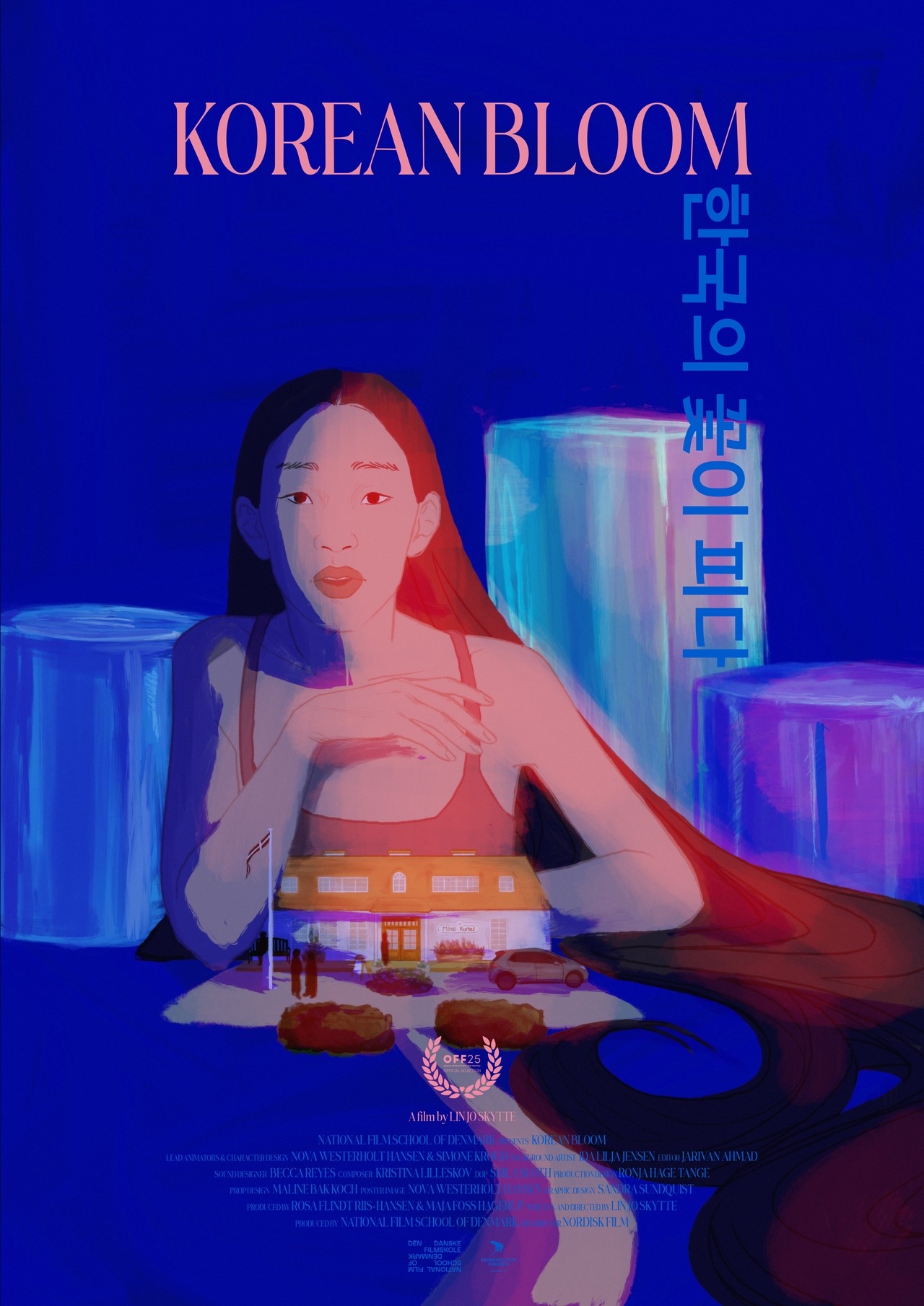 Poster for "Korean Bloom" (Nova Westerholt Hansen, Sandra Sundquist)