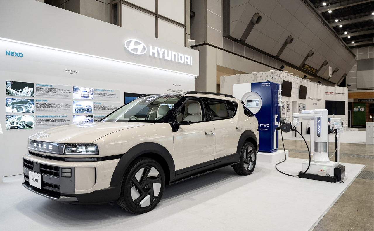 The booth of Hyundai Motor Group at H2&FC Expo (Hyundai Motor Group)